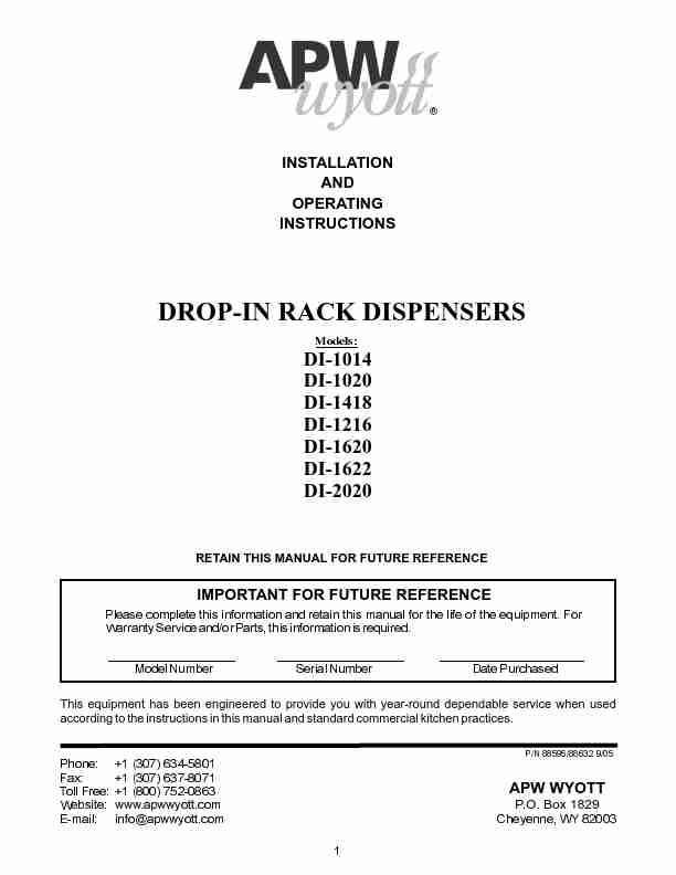 APW Wyott Beverage Dispenser DI-1014-page_pdf